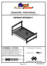 Preview for 5 page of Furniture of America Colin CM7909A-P-T Assembly Instructions Manual