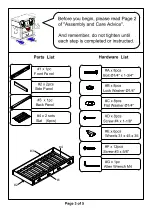 Preview for 12 page of Furniture of America Colin CM7909A-P-T Assembly Instructions Manual