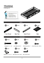 Preview for 5 page of Furniture of America Colin CM7909A-TR Assembly Instructions Manual