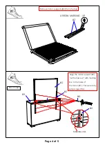 Preview for 4 page of Furniture of America Conwy CM7549M Assembly Instructions