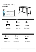 Preview for 5 page of Furniture of America Cooper II CM3529PT Assembly Instructions Manual