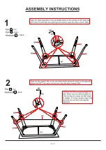 Preview for 6 page of Furniture of America Cooper II CM3529PT Assembly Instructions Manual