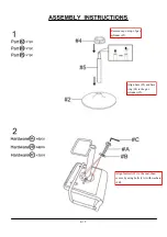 Preview for 6 page of Furniture of America Corfu CM-BR6917 Assembly Instructions Manual