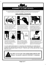 Preview for 2 page of Furniture of America Covilha CM7522Q Assembly Instructions Manual