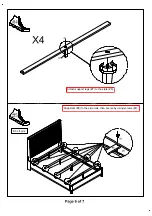 Preview for 6 page of Furniture of America Covilha CM7522Q Assembly Instructions Manual