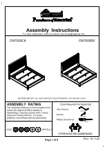 Preview for 8 page of Furniture of America Covilha CM7522Q Assembly Instructions Manual