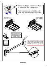 Preview for 12 page of Furniture of America Covilha CM7522Q Assembly Instructions Manual