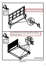 Preview for 13 page of Furniture of America Covilha CM7522Q Assembly Instructions Manual