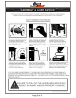 Preview for 2 page of Furniture of America Crosby CM3827SC-2PK Assembly Instructions