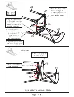 Preview for 5 page of Furniture of America Crosby CM3827SC-2PK Assembly Instructions