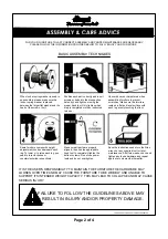 Preview for 2 page of Furniture of America Daphne CM7556AR-1 Assembly Instructions