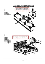 Preview for 8 page of Furniture of America Davida CM7897CK Assembly Instructions Manual