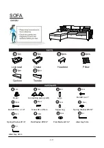 Preview for 5 page of Furniture of America Dayna CM6292 Assembly Instructions Manual