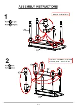 Preview for 6 page of Furniture of America Deering CM-AC222 Assembly Instructions Manual