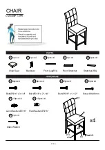 Preview for 7 page of Furniture of America Delemont CM3480PT-5PK Assembly Instructions Manual