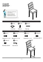 Preview for 4 page of Furniture of America Delemont CM3480T-5PK Assembly Instructions Manual