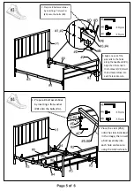 Preview for 5 page of Furniture of America Diana CM7939CK Assembly Instructions Manual