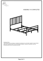 Preview for 6 page of Furniture of America Diana CM7939CK Assembly Instructions Manual