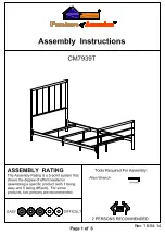 Preview for 25 page of Furniture of America Diana CM7939CK Assembly Instructions Manual