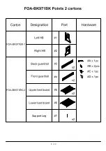 Preview for 5 page of Furniture of America Dicarlo FOA-BK971 Assembly Instructions Manual