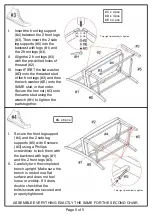 Preview for 5 page of Furniture of America Dickinson CM3187PBN Assembly Instructions