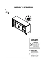 Preview for 8 page of Furniture of America Diocles CM3020SV Assembly Instructions Manual