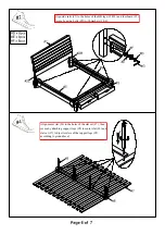 Предварительный просмотр 6 страницы Furniture of America Dion CM7361CK Assembly Instructions Manual