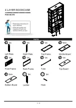 Preview for 5 page of Furniture of America Dipiloh FOA-AC379 Assembly Instructions Manual