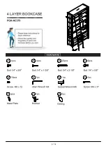 Preview for 6 page of Furniture of America Dipiloh FOA-AC379 Assembly Instructions Manual