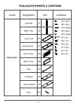 Preview for 7 page of Furniture of America Dipiloh FOA-AC379 Assembly Instructions Manual