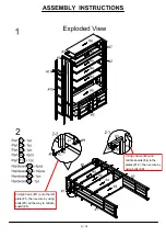 Preview for 9 page of Furniture of America Dipiloh FOA-AC379 Assembly Instructions Manual