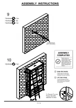 Preview for 13 page of Furniture of America Dipiloh FOA-AC379 Assembly Instructions Manual