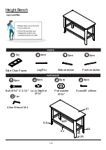 Preview for 5 page of Furniture of America Dover II CM3326PBN Assembly Instructions Manual