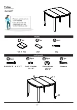 Preview for 5 page of Furniture of America Dover II CM3326PT Assembly Instructions Manual