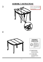 Preview for 7 page of Furniture of America Dover II CM3326PT Assembly Instructions Manual