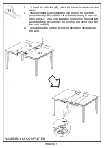 Preview for 5 page of Furniture of America Edgemont CM3681DK-PT Assembly Instructions