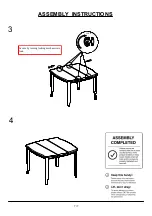 Preview for 7 page of Furniture of America Edgewood CM3336PT Assembly Instructions Manual