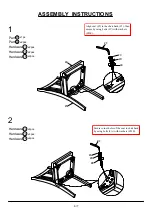 Предварительный просмотр 6 страницы Furniture of America Edgewood CM3336SC-2PK Assembly Instructions Manual