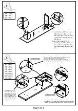 Preview for 5 page of Furniture of America Egaleo CM5814TV Assembly Instructions Manual