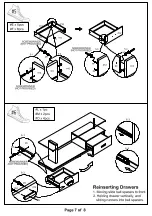 Preview for 7 page of Furniture of America Egaleo CM5814TV Assembly Instructions Manual