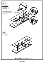 Preview for 8 page of Furniture of America Egaleo CM5814TV Assembly Instructions Manual