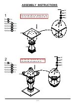 Preview for 6 page of Furniture of America Elfredo CM3755RT Assembly Instructions Manual