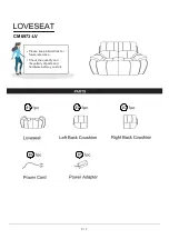 Preview for 5 page of Furniture of America Eppi CM6973-LV Assembly Instructions Manual