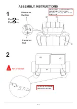 Preview for 6 page of Furniture of America Eppi CM6973-LV Assembly Instructions Manual