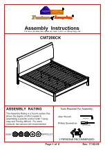 Preview for 7 page of Furniture of America Euclid CM7206CK Assembly Instructions Manual