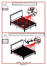 Preview for 12 page of Furniture of America Euclid CM7206CK Assembly Instructions Manual