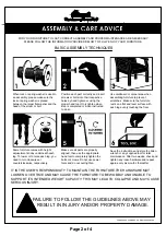 Preview for 2 page of Furniture of America Eutropia CM7394D Assembly Instructions