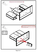 Preview for 5 page of Furniture of America Evangeline CM3394T Assembly Instructions Manual