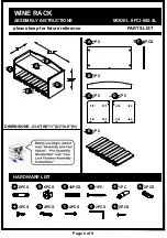 Preview for 6 page of Furniture of America FCL-600-4L Assembly Instructions Manual