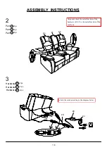 Preview for 7 page of Furniture of America Ffion CM6219LV Assembly Instructions Manual